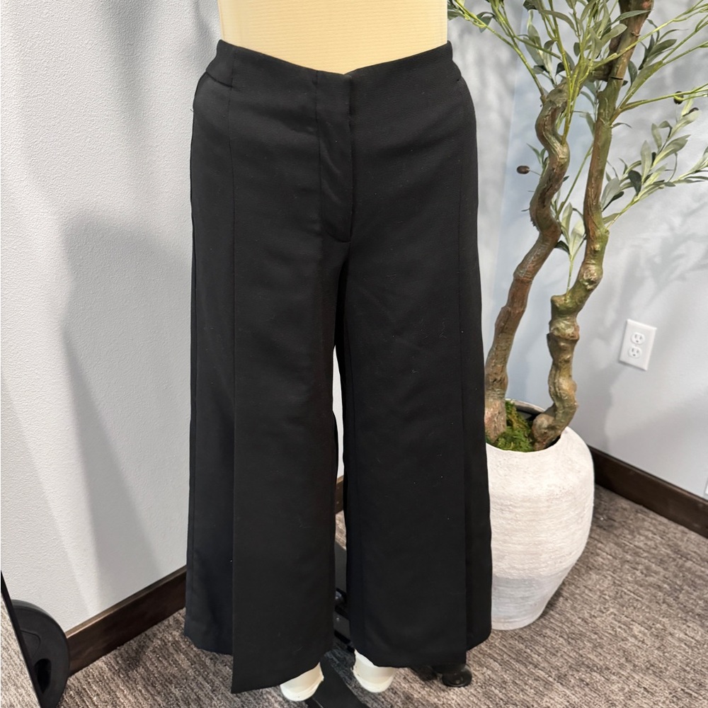 Crop & slit pant
